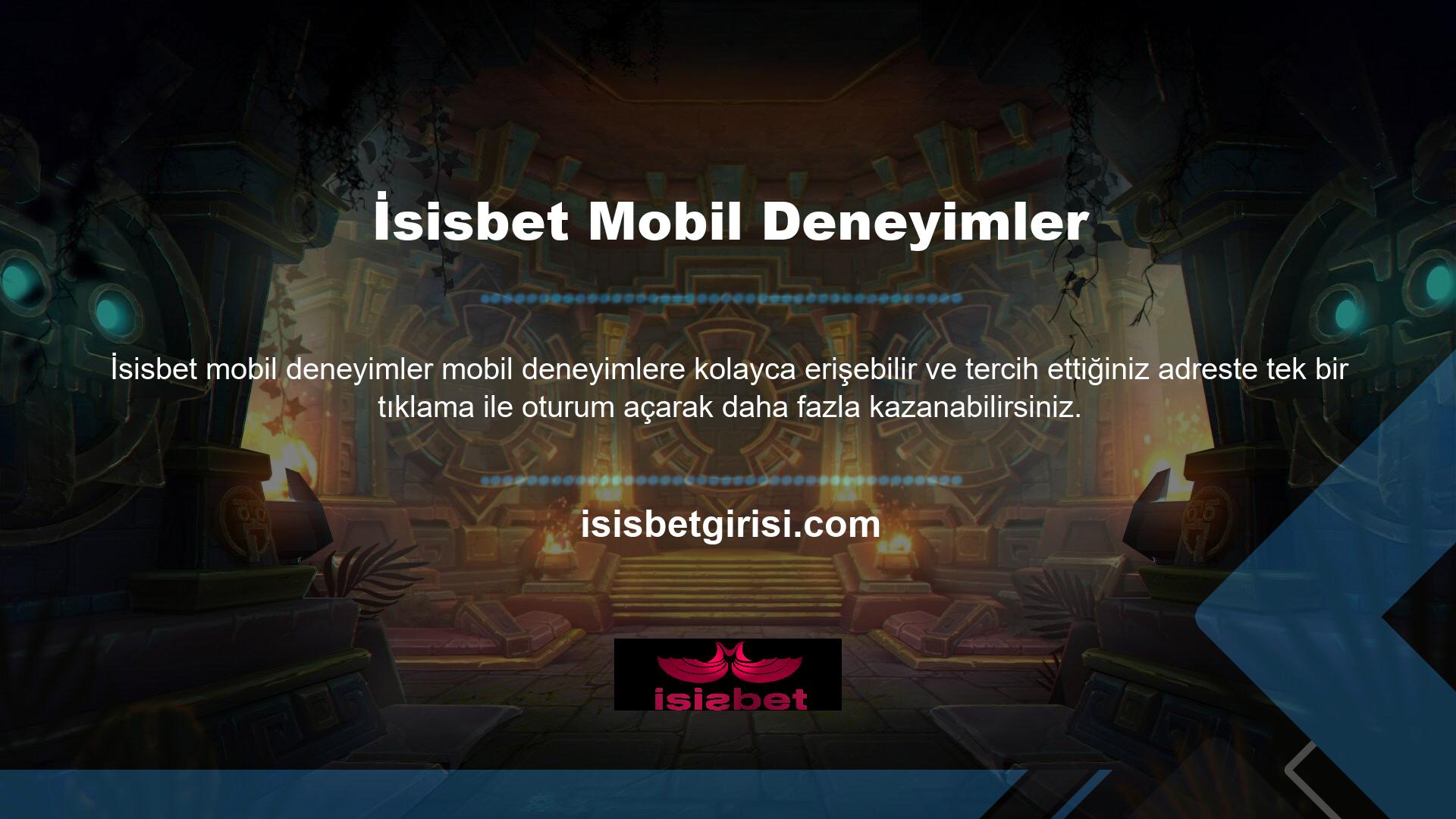 En iyi bilinen bahis ve casino şirketlerinden biri haline gelen İsisbet, mevcut girişle rahat ve karlı oyun fırsatlarını yakalayabilirsiniz