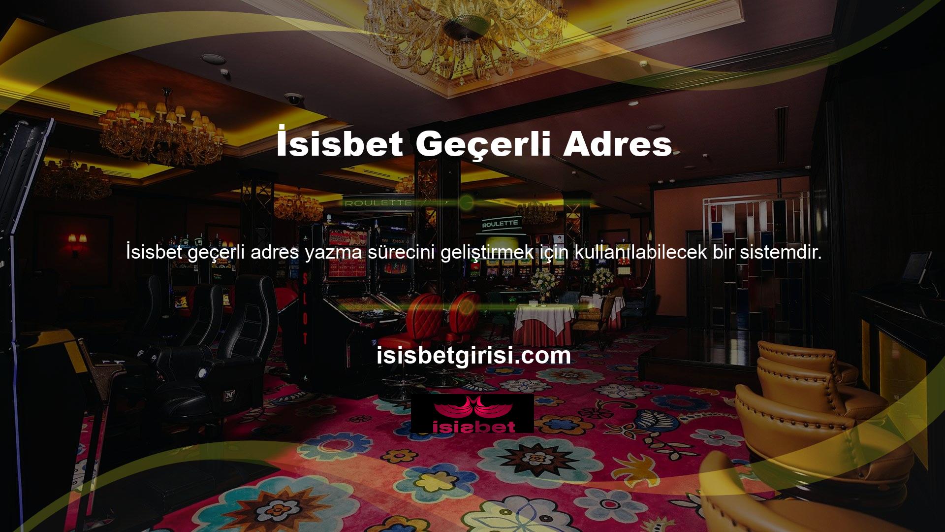 Kullanıcıları kısa sürede kullanıcılara verir ve bahis algılama özelliğine izin verilmez